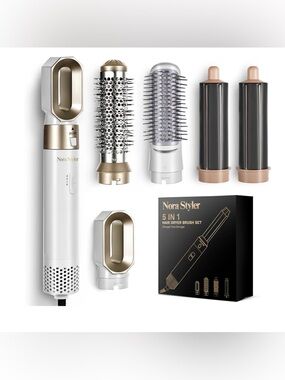 Nora Styler in-1 Hair Styler & Hot Air Brush Set